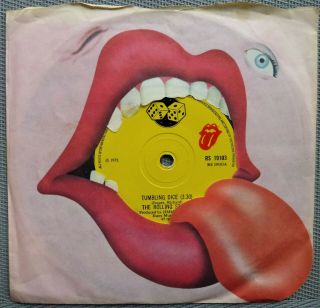 Rare & Ex,  The Rolling Stones Tumbling Dice A2/b2 1972 Rs Uk 45