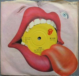 Rare & Ex,  The Rolling Stones Angie A1/b2 1973 Rs Uk 45