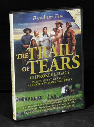 The Trail Of Tears Cherokee Legacy Wes Studi Narrated James Earl Jones Rare