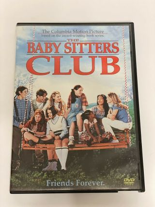 The Baby Sitters Club - The Movie (dvd,  2003) Rare Oop