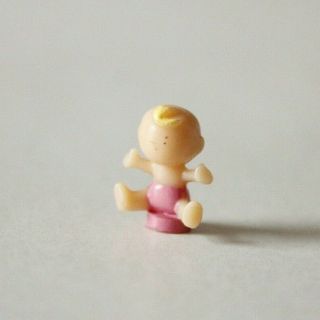 Vintage Polly Pocket Baby Doll Figure 1990 From Writing Case Play Set Rare Toy