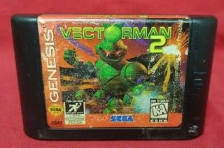 Vectorman 2 - Sega Genesis Rare Game Authentic