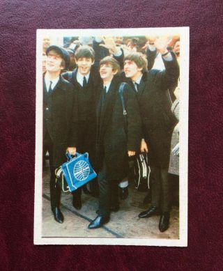 A&bc 1965 Rare Top Stars Card - 21 The Beatles