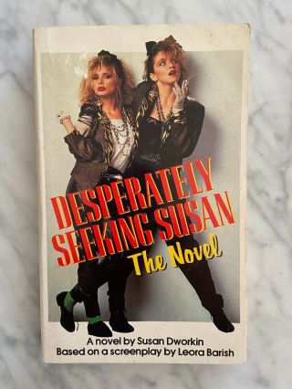 Madonna Desperately Seeking Susan Paperback Book Books Ciccone Rare 1985 80s