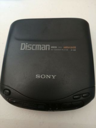 Rare Sony Discman D - 133 Mega Bass