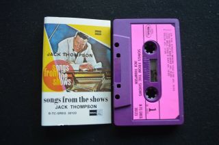 Jack Thompson Songs From The Shows Rare Zealand Cassette Tape
