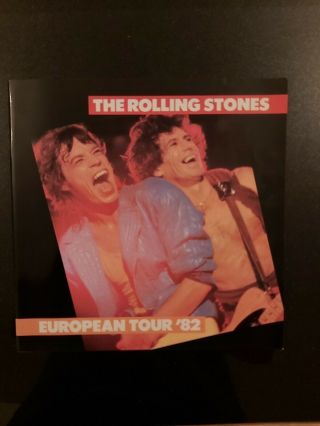 Rolling Stones European Tour Programme 