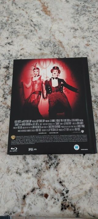 CABARET Blu - Ray OOP RARE Digibook Liza Minnelli Bob Fosse Broadway NM 3