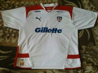 Rare Rugby Shirt - England Rugby League Home 2009 - 2010 Size L
