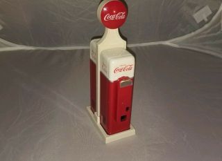 Rare Salt And Pepper Coca - Cola Coke Bottle Machines With Stand