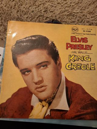 Elvis Presley In Hal Wallis Production King Creole.  Rd 27088 8/58 Rare