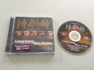 Def Leppard - Long Long Way To Go - Rare Dvd Single From 2003