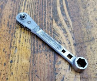 Vintage Tools J.  H.  Williams Ratchet Wrench Machinist Mechanics Tools Rare 6 " ☆us