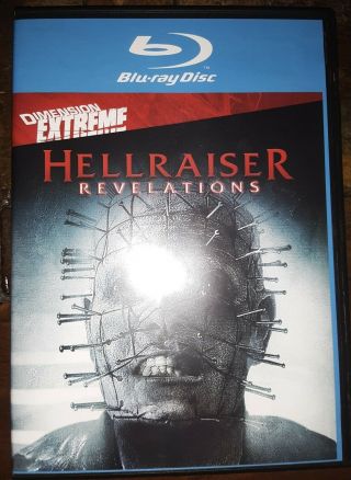 Hellraiser: Revelations Blu - Ray Disc Rare Out Of Print