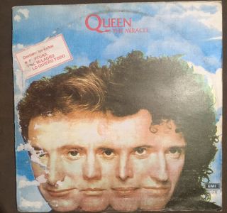 Queen : The Miracle Lp Album 1989 Ecuador First Press Ultra Mega Rare