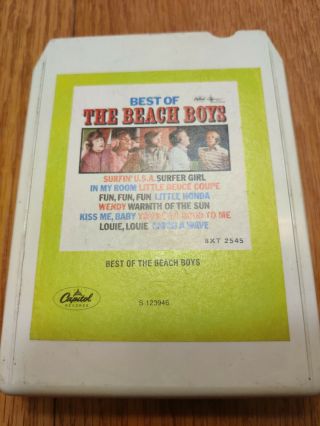 Best Of The Beach Boys Rare 8 Track Stereo Cartridge Tape
