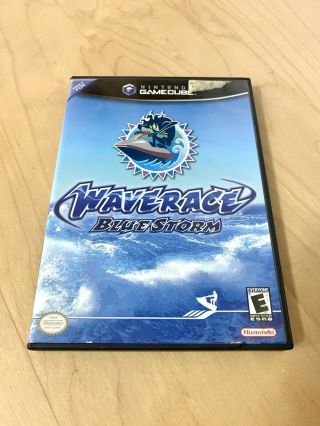 Wave Race Blue Storm Gc Nintendo Gamecube Rare Video Game Complete Official