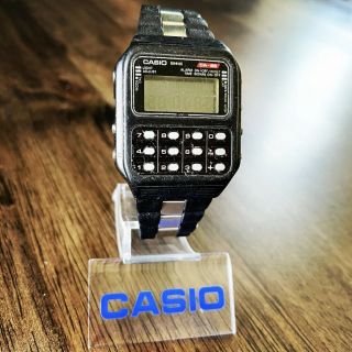 Rare Vintage 1981 Casio Ca - 86 Digital Calculator Watch,  Made In Japan Module 134