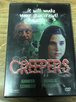 Creepers 2004 Dvd Jennifer Connelly,  Donald Pleasance Rare Oop Horror