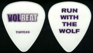Volbeat - Very Rare 2019 Tour Guitar Pick - Rob Caggiano Run With The Wolf