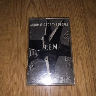 Rare Yellow Rem R.  E.  M.  Automatic For The People Cassette &