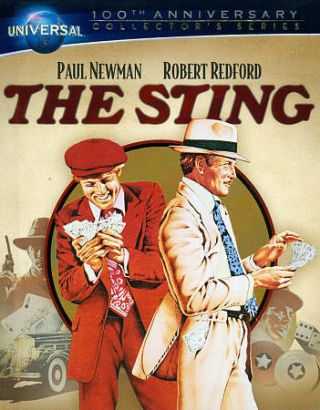 The Sting (blu - Ray Digibook,  Dvd) Collector’s Series Rare Oop 100th Ann