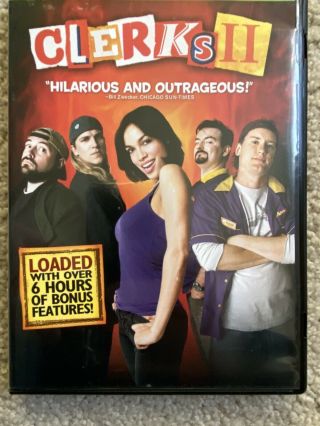 Clerks 2 Rare Limited Edition 2 - Dvd Kevin Smith R Dawson 6 Hours Like
