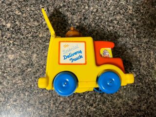 The Get Along Gang Bingo Beaver Delivery Truck Tomy Vintage 1984 Greetings Rare 3