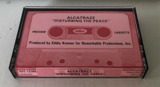 Alcatrazz Disturbing The Peace Rare Promo Advance Cassette 1985