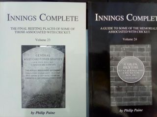 Rare (250 Signed Copies).  Innings Complete - Cricketer 