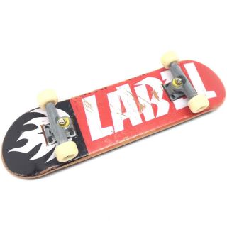 Rare Official Tech Deck Black Label Og Vintage Skateboard Fingerboard Complete