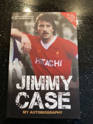 Rare Jimmy Case Signed Autobiography / Book - Paperback - Liverpool