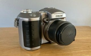 Sony Mavica Mvc - Cd400 4.  0mp Digital Camera - Rare Viewfinder -