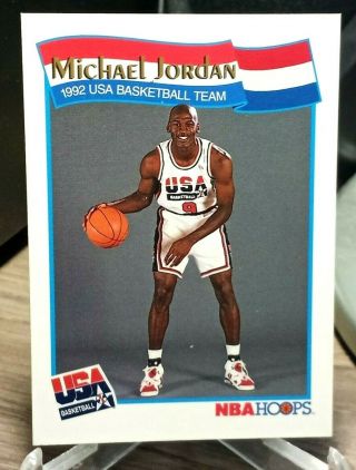 - Rare - 1991 - Michael Jordan - Hoops/mcdonalds Team Usa Dream Team Posssible 10
