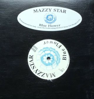 “Blue Flower” rare Rough Trade 1990 US promo 12” single Mazzy Star Hope Sandoval 2