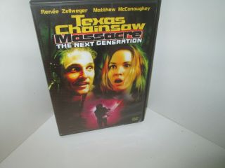Texas Chainsaw Massacre - Next Generation Rare Horror Dvd Matthew Mcconaughey