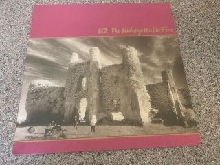 U2 The Unforgettable Fire,  Inner Stunning Ex,  Vinyl Rare Uk Lp