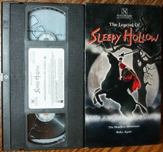 The Legend Of Sleepy Hollow (vhs) Brent Carver,  Rachelle Lefevre.  Vg.  Hallmark