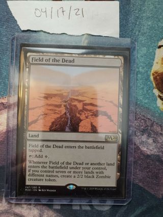 Field Of The Dead - Mtg Magic The Gathering - Core 2020 - Nm