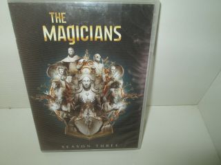 Lev Grossman The Magicians - Season Three Rare Dvd Set (4 Disc)