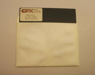Rare (9) Memory Match Disk By Apx For Atari 400/800