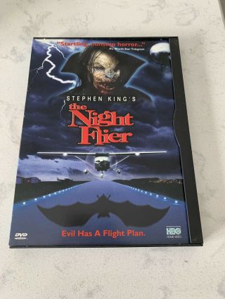 The Night Flier Dvd Stephen King Rare Oop Region 1