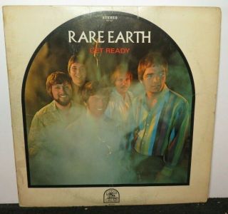 Rare Earth Get Ready (vg, ) Rs - 507 Lp Vinyl Record