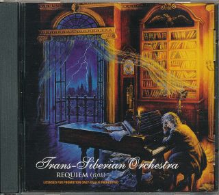Trans - Siberian Orchestra Requiem (fifth) Rare Promo Cd Single 