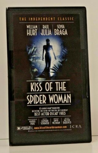 Kiss Of The Spider Woman Rare Promo Vhs Icra 1985 William Hurt Raul Julia R