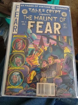 Tales From The Crypt Presents The Haunt Of Fear 3 Rare Reprint [ec Comics,  1992]