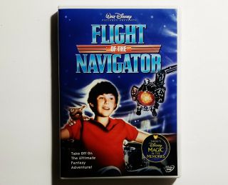 Flight Of The Navigator (dvd,  2004) Rare & Oop Disney 1986 Sci - Fi