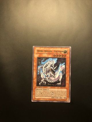 Yugioh 1st Edition Ultimate Rare Divine Dragon - Excelion Soi - En033.  Lp
