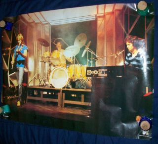 Rare Vintage 1981 Genesis Live Poster Made In Holland 24 " X 34 "