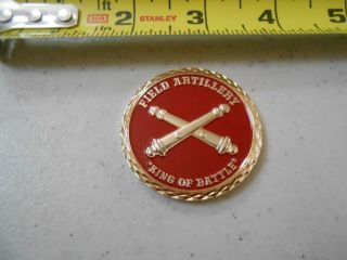 Rare Us Field Artillery King Of Battle Army Combat Challenge Coin Military